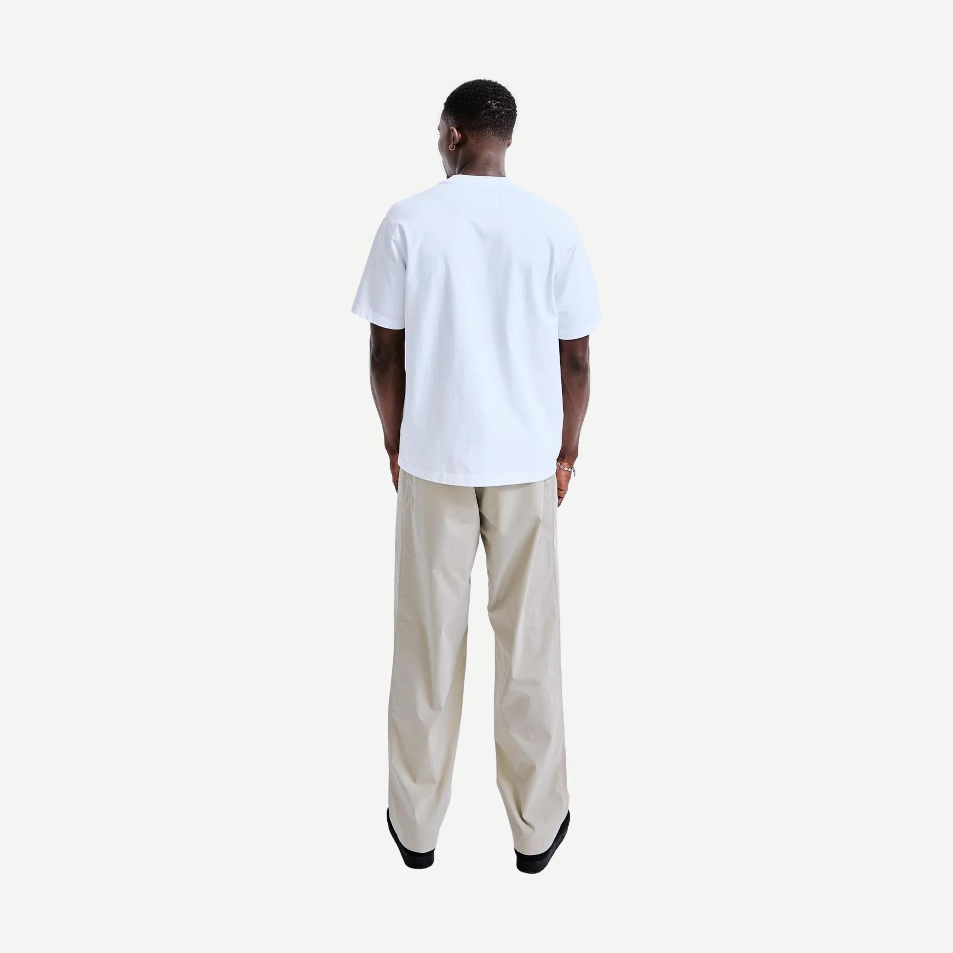 Woven Solotex Cotton Sophomore Pant - Dove - Galvanic.co