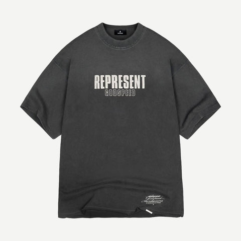 Godspeed T-Shirt - Aged Black - Galvanic.co