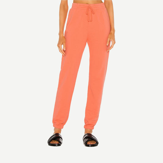 Terry Sweat in Living Coral - Galvanic.co