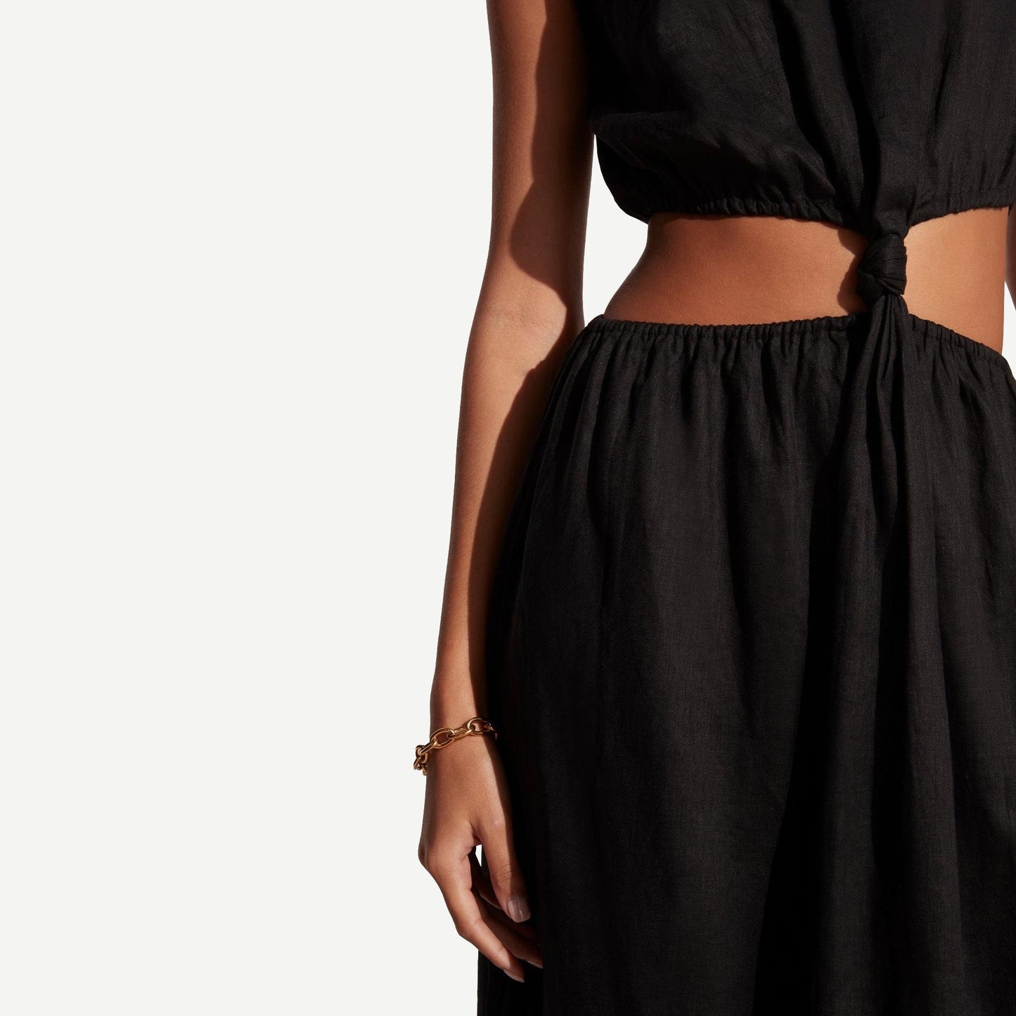 Zeta Midi Dress - Black - Galvanic.co