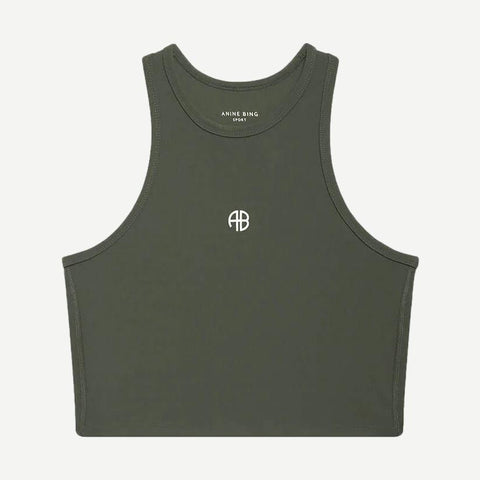 Brett Tank - Dark Olive - Galvanic.co