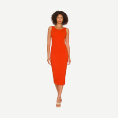 Scoop Back Midi Dress - Sunset - Galvanic.co