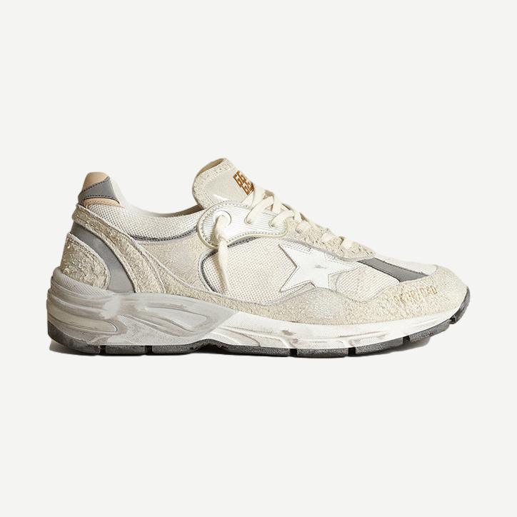 Running Dad Net and Suede Upper Leather Star - Galvanic.co