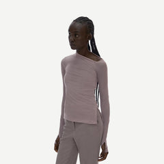 Asymmetric L/S Top - Wisteria - Galvanic.co