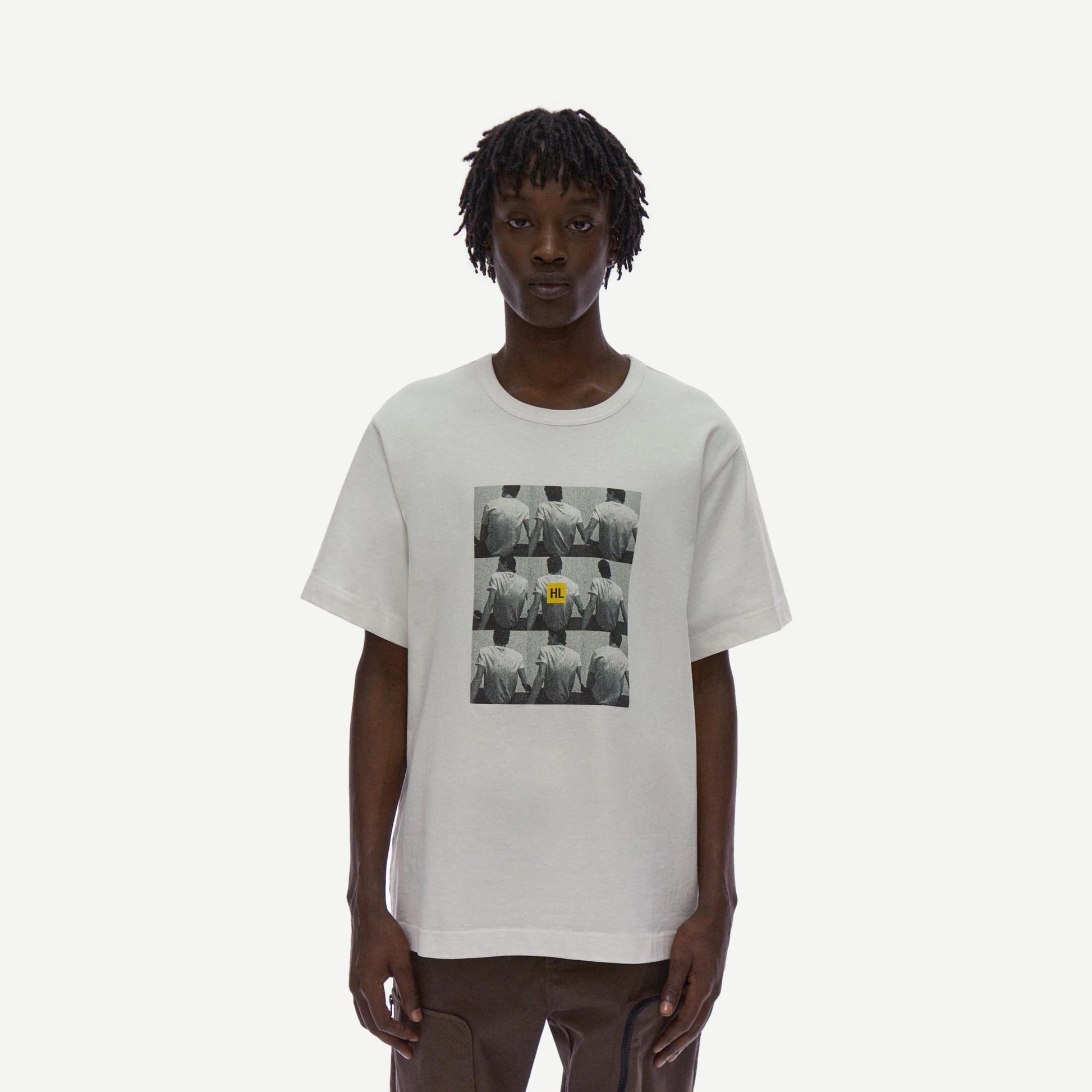 Photo Tee Burnout - White - Galvanic.co