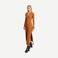 Lance Dress - Cognac - Galvanic.co