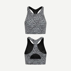 Let's Move Harris Bra - Petrol Motion Speckle - Galvanic.co