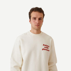 Pleasures Sweatshirt - Off White - Galvanic.co