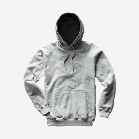 Knit Lightweight Pullover Hoodie H. Grey - Galvanic.co