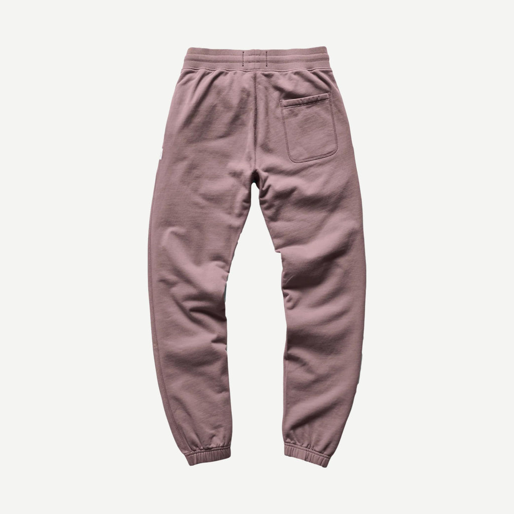 Knit Midweight Terry Cuffed Sweatpants Desert Rose Galvanic