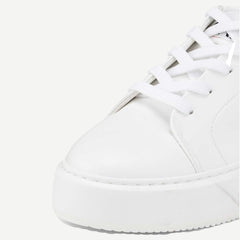 Sporty Mix Cupsole Sneaker Tonal - Egret - Galvanic.co
